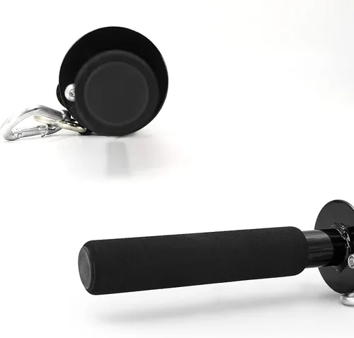 Miniatura 3 de Luwint Rodillo de muñeca para antebrazo con correa de nailon resistente, entrenador de fuerza de antebrazo y agarre para uso en el gimnasio