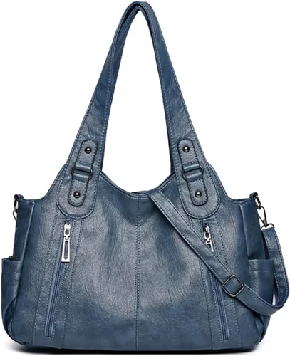 Miniatura 9 de Bolso cruzado para mujer, bolsos de mano suaves para mujer, bolsos de hombro para mujer, bolso grande de mano Fsahion, carteras para mujer