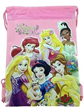 Miniatura 3 de Disneys Princess - Bolsa con cordón 2 unidades diseño de princesas