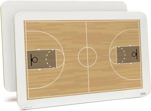 Miniatura 3 de Tabla de entrenamiento grande de borrado en seco de 11 x 17 x 1/8 pulgadas. Impresión de béisbol en un lado, perfecta para entrenadores y atletas