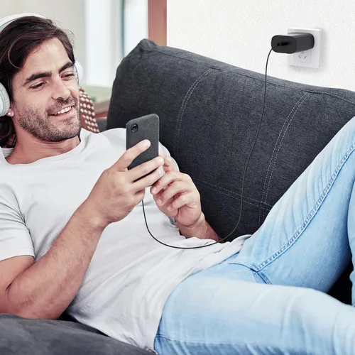 Miniatura 7 de Samsung USB-C - Adaptador de alimentación de carga súper rápida, bloque de carga PD de 25 W para Samsung Galaxy S26/S26 Ultra/S26+/S25