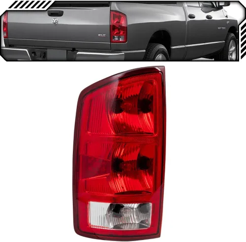 Miniatura 19 de EPIC LIGHTING OE Spec - Luces traseras halógenas con bombillas y placa compatibles con DGE 02-06 RAM 1500 2500 03-06 RAM 3500