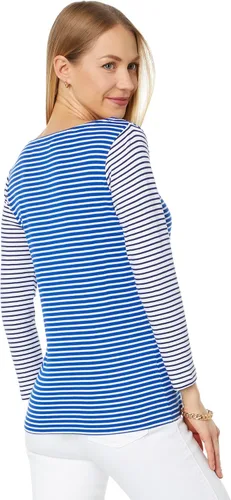 Miniatura 2 de vineyard vines Women's Party Stripe Simple Boatneck Tee