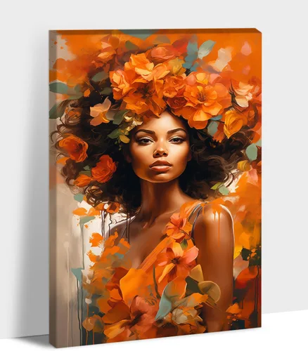 Miniatura 37 de Arte de pared afroamericano, decoración de rey y reina bailarín negro para sala de estar, arte de pareja de amor negro para dormitorio, lienzo