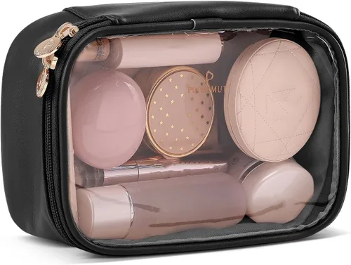 Miniatura 10 de Pocmimut Mini Bolsa de Maquillaje, Bolsa de Maquillaje Transparente para Viaje, Bolsa de Aseo Personal, Monedero, Accesorios para Coche, Cosas