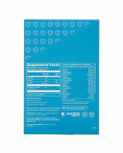 Miniatura 2 de Vital Proteins Caja de péptidos de colágeno de 20 quilates, 0.35 onzas
