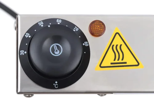 Miniatura 6 de Lámpara de calor de alimentos de 60 pulgadas, calentador de alimentos eléctrico comercial con cable, enchufe y 4 ganchos de montaje