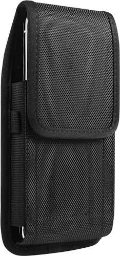 Fundas grandes para teléfono celular vertical de nailon para hombre compatible con OnePlus 15 13 / Motorola Edge/Edge 60 Pro/Pixel 10 9 Pro
