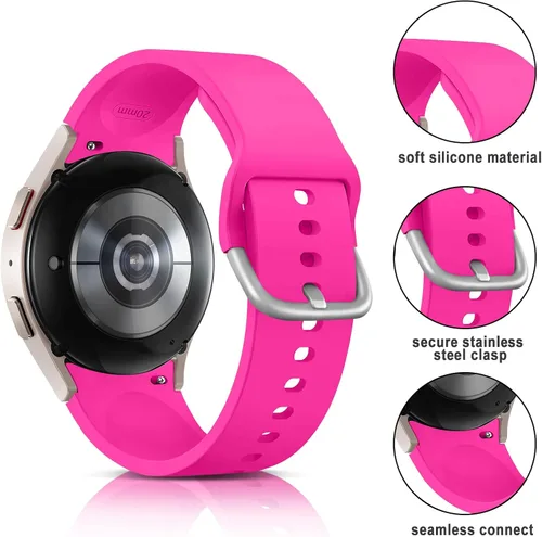 Miniatura 2 de Para Samsung Galaxy Watch 6 5 4 Band 1.575 in 1.732 in/Galaxy Watch 5 Pro Band 1.772 in/Galaxy Watch 6 Classic Band 1.693 in 1.850 in/Galaxy Watch 4