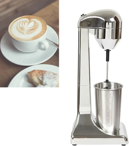 Miniatura 11 de Máquina comercial de batido de leche de acero inoxidable, máquina de sacudida de leche de acero inoxidable, mezclador de bebida de doble cabezal