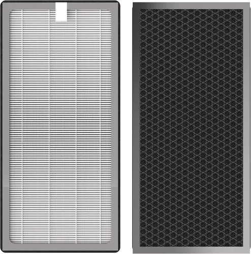 Miniatura 7 de 40 filtros de repuesto compatibles con purificador de aire MA serie 40, filtración 3 en 1 True HEPA 13, prefiltro fino y filtro F de carbón 2