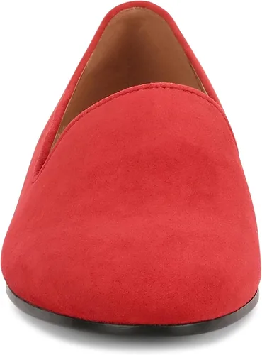 Miniatura 8 de Vionic Willa - Zapatos planos sin cordones para mujer, Rojo (Red Suede)