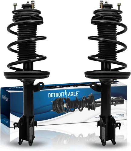 Miniatura 84 de Detroit Axle - 2 puntales delanteros para Chevy Equinox GMC Terrain Saturn Vue Pontiac Torrent Suzuki XL-7 Captiva Sport Struts completos con muelle