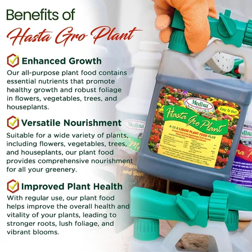 Miniatura 2 de Medina Hasta Gro Plant Food Hose End Qt.