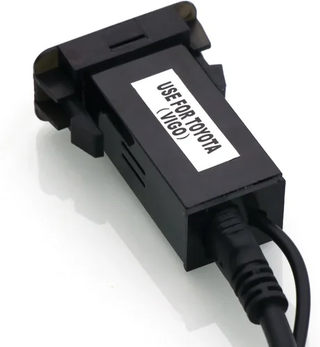 Miniatura 5 de Timloon Enchufe HDMI Montaje por Cable + Entrada de Audio USB Uso para Toyota (Tipo B)