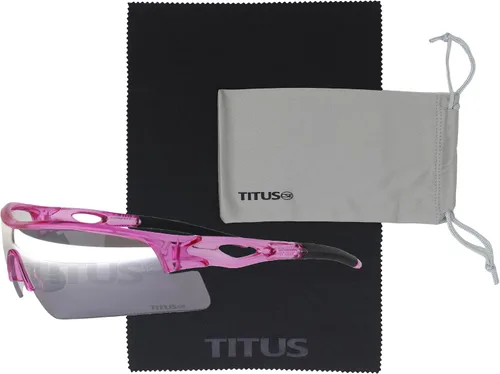 Miniatura 12 de TITUS G20 Gafas de seguridad para todos los deportes, protección para motocicletas, compatibles con ANSI Z87+ Marco negro - Lente ahumado - Con bolsa