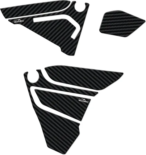 Miniatura 2 de Resin Bike Adhesivos 3D para motocicleta compatibles con BMW R 1250 GS - GS Adventure 2021-2024. Protección lateral de la caja de aire contra