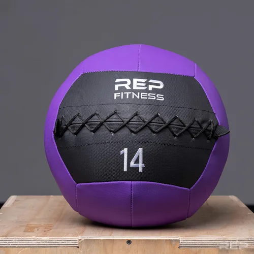 Miniatura 2 de REP Pelotas de Slam con Peso para Gimnasio en Casa Tamaños de Pelotas Medicinales de Textura Suave de 5-30 lb Pesas Pesadas Rellenas de Arena