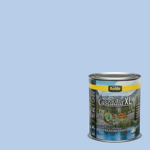 Miniatura 21 de Rodda Paint CASCADIA XL - Pintura satinada e imprimación para exteriores en uno, cuarto de galón, idea abstracta