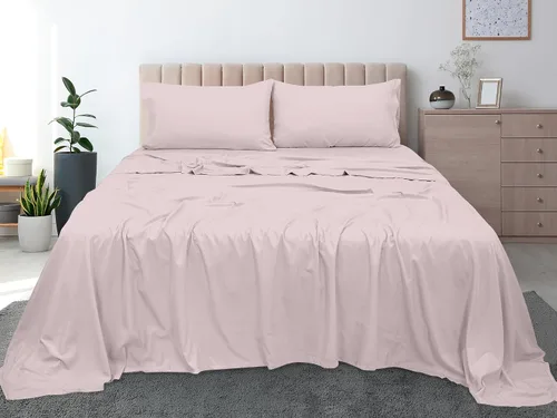 Miniatura 9 de Royale Linens Sábana encimera de 300 hilos 100% algodón peinado de fibra larga - Super suave - Sábanas superiores - Sábana encimera Cal King