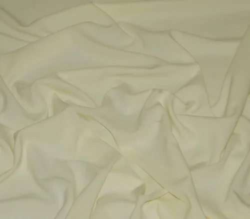 Miniatura 16 de Tela sólida de popelina de poliéster de 120 pulgadas de ancho vendido por yarda (blanco)