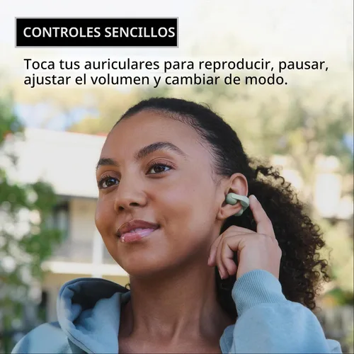 Miniatura 6 de Sony LinkBuds Clip Open-Ear Auriculares verdaderamente inalámbricos, ajuste cómodo y seguro, diseño ligero de clip, controles táctiles, conciencia