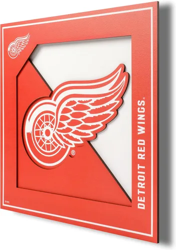 Miniatura 7 de YouTheFan Arte de Pared de la Serie de Logotipos en 3D de la NHL - 12x12