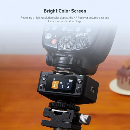 Miniatura 7 de Godox XR TTL Receptor flash inalámbrico para Canon Nikon, actualización de Godox X1R, sincronización de disparador remoto HSS 2.4G con X3/X3Pro