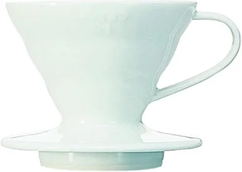 Miniatura 8 de HARIO VDGR-02-B V60 Gotero de Vidrio Resistente al Calor 02, Para 1-4 Tazas, Negro, Hecho en Japón