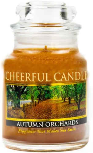 Miniatura 9 de A Cheerful Giver - Vela perfumada en tarro de vidrio Autumn Orchards (24 onzas) con tapa y fragancia fiel a la vida, fabricada en Estados Unidos