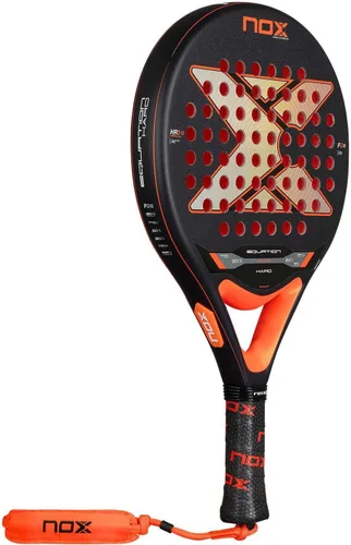 Miniatura 3 de NOX Raqueta de pádel Equation Hard 2026 Pala Padel de forma redonda Sistema antivibración AVS, tecnología exclusiva de giro y doble rugosidad