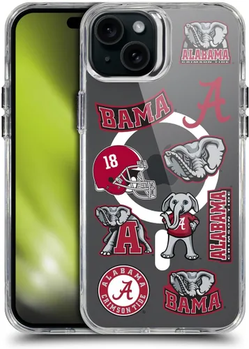 Miniatura 15 de Head Case Designs Funda de gel suave con licencia oficial de la Universidad de Alabama UA Collage compatible con Apple iPhone 13 Pro Max