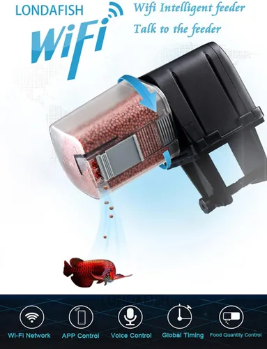 Miniatura 2 de LONDAFISH Comedero de pescado, plástico, múltiples mascotas