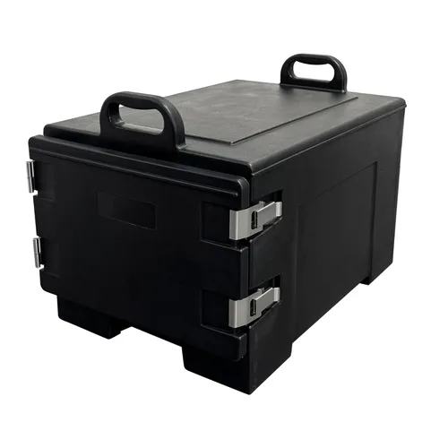 Miniatura 9 de Pearington Transportador de Bandejas de Alimentos Aislado de Grado Comercial para 5 Bandejas de Tamaño Completo, Caja Térmica Calentadora