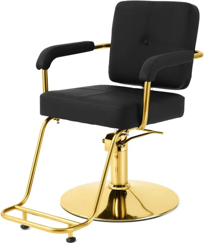 Miniatura 8 de Artist hand Silla de peluquería para estilista, silla hidráulica de peluquería, silla de peluquería giratoria de 360 grados de altura ajustable