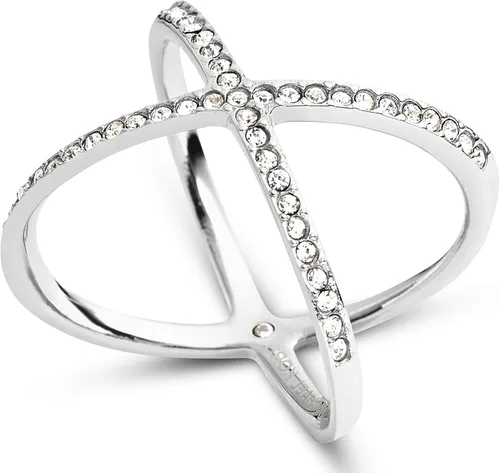 Miniatura 2 de Michael Kors anillo en forma de X de pavé
