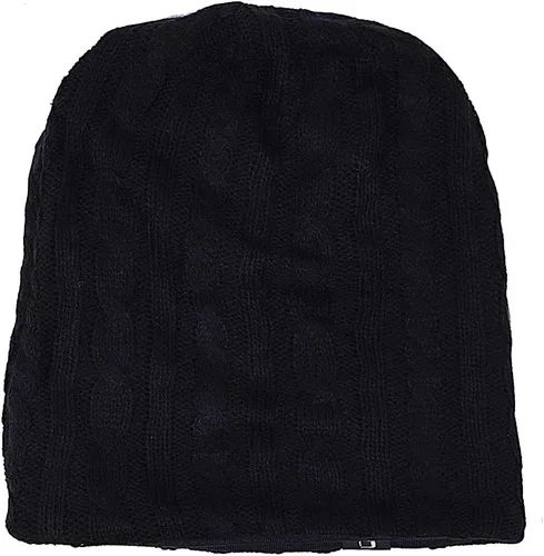 Miniatura 53 de FORBUSITE Gorro de punto largo holgado para hombre para verano e invierno, de gran