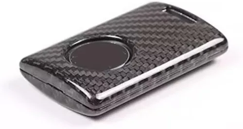 Carcasa para llavero inteligente compatible con Chevrolet Corvette C6 C7, funda para llavero de control remoto de automóvil (100% fibra de carbono