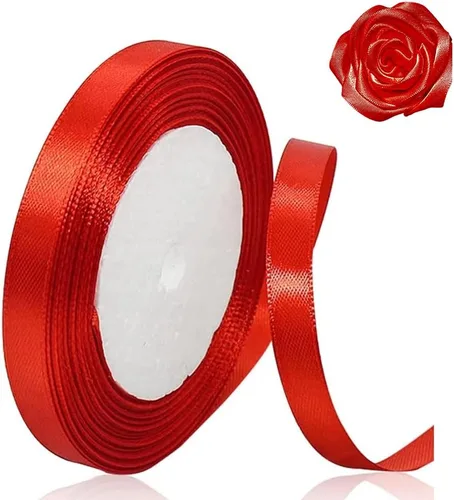 Miniatura 72 de Cinta beige de 1-1/2 pulgadas x 25 yardas, cinta de satén marfil de tela de color sólido para manualidades, coronas, fiesta de boda, Navidad, lazos