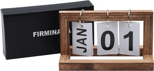 Miniatura 7 de Calendarios de Escritorio para Oficina Calendario de Volteo, Calendario de Escritorio Perpetuo 2025 Calendario de Volteo Pequeño Lindo, Recordatorio