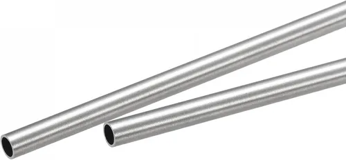 Miniatura 10 de uxcell Tubo de acero inoxidable 316, tubo de 0.039 in de diámetro exterior de 0.006 in de grosor de pared de 9.843 in de longitud, 2