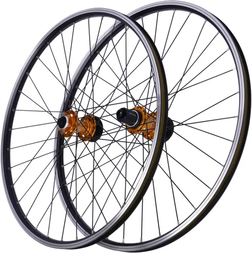 Miniatura 9 de Fit7 Ruedas de bicicleta – Freno de disco de 27.5/29 pulgadas, ruedas delanteras y traseras de bicicleta de montaña de liberación rápida para Buje