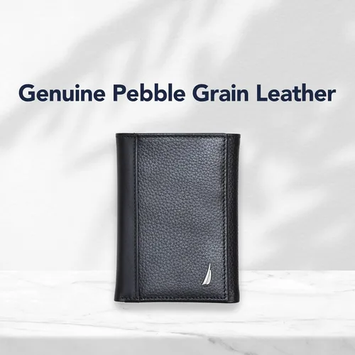 Miniatura 4 de Nautica Classic J-Class Leather Bifold Wallet
