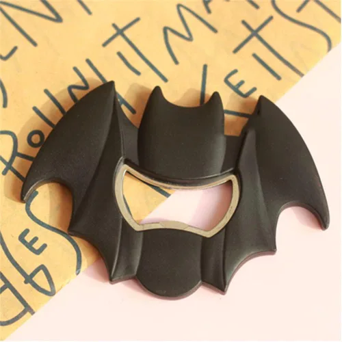 Miniatura 5 de Abridor de botellas con forma de Batman, imán para refrigerador, abridores de botellas de cerveza, abridor de botellas de regalo para suministros