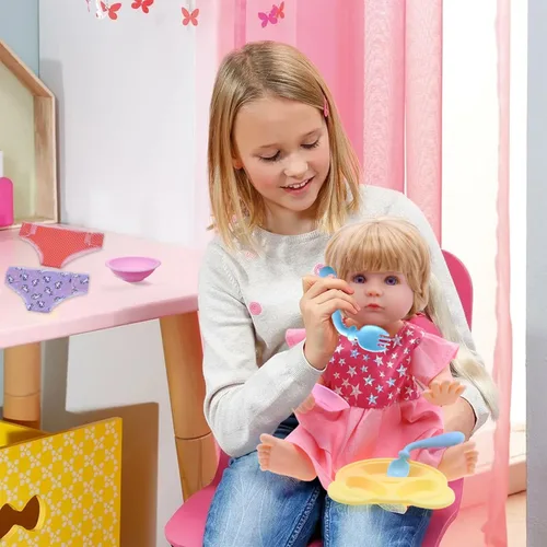 Miniatura 4 de Alive - Ropa de muñeca de bebé, 9 juegos de ropa de muñeca para muñecas de 10, 11 y 12 pulgadas, accesorios para muñeca bebé, bonita tela hecha a