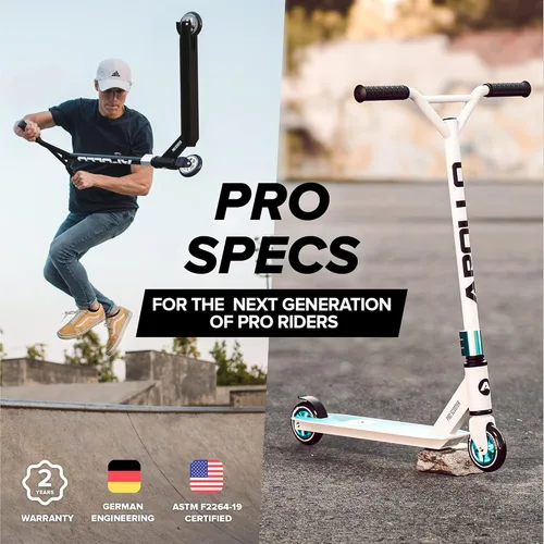 Miniatura 2 de APOLLO Pro Scooter Genius 4.0 - Patinetes profesionales para adolescentes, adultos y niños - Patinetes geniales para trucos, scooter de acrobacias