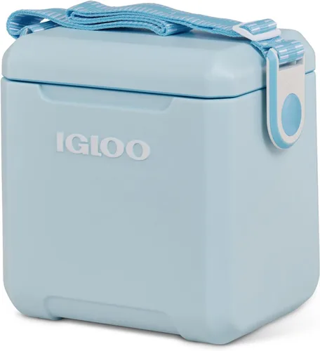 Miniatura 16 de Igloo Tag Along Too Coolers Enfriador de estilo picnic de carcasa dura aislada Cofre de hielo rodante Lila