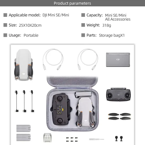 Miniatura 4 de Funda para Dji Mini SE Drone (para Dji Mini SE Drone)[solo funda]
