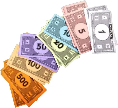 Miniatura 2 de Dinero de juguete para juego de mesa Monopoly