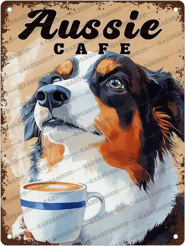 Miniatura 28 de Cartel de café con texto en inglés «Because Murder Is Wrong», póster metálico de 16 x 12 pulgadas CAFÉ CAT 3